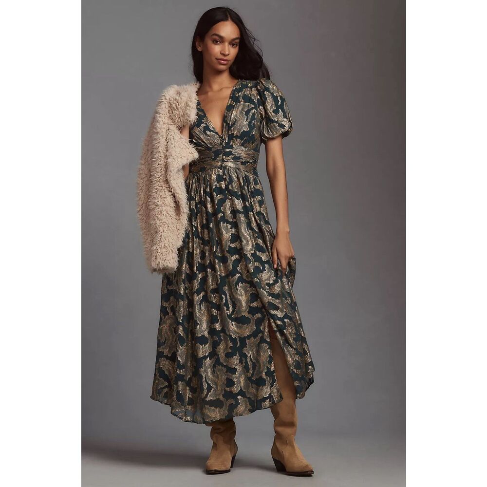Anthropologie "Katerina" Maxi Dress